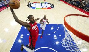 Green anota 41 puntos y lleva a Rockets a victoria sobre 76ers en tiempo extra
