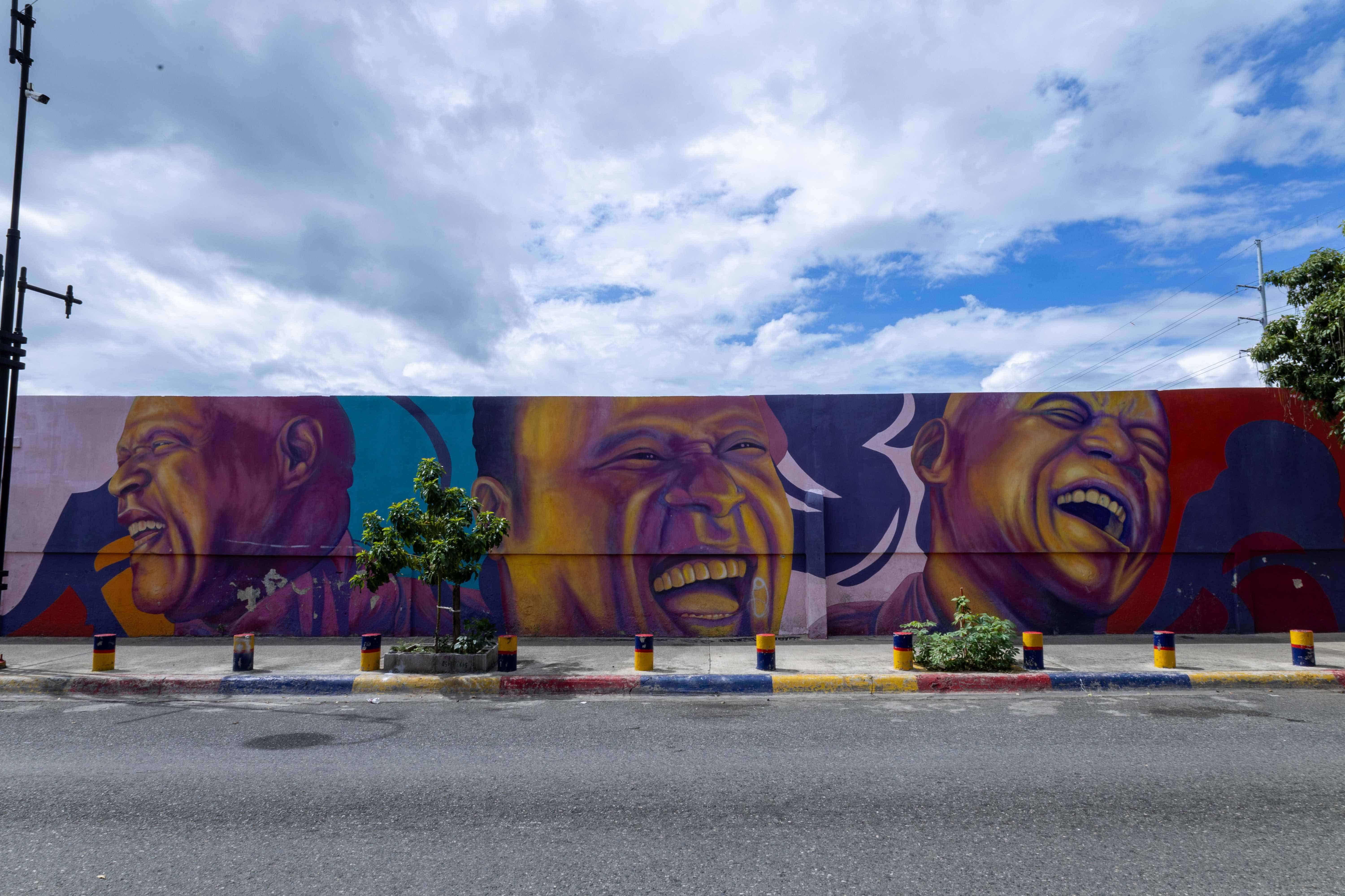 Un mural de Willy Gómez dedicado a Johnny Ventura, inmortal del merengue dominicano.