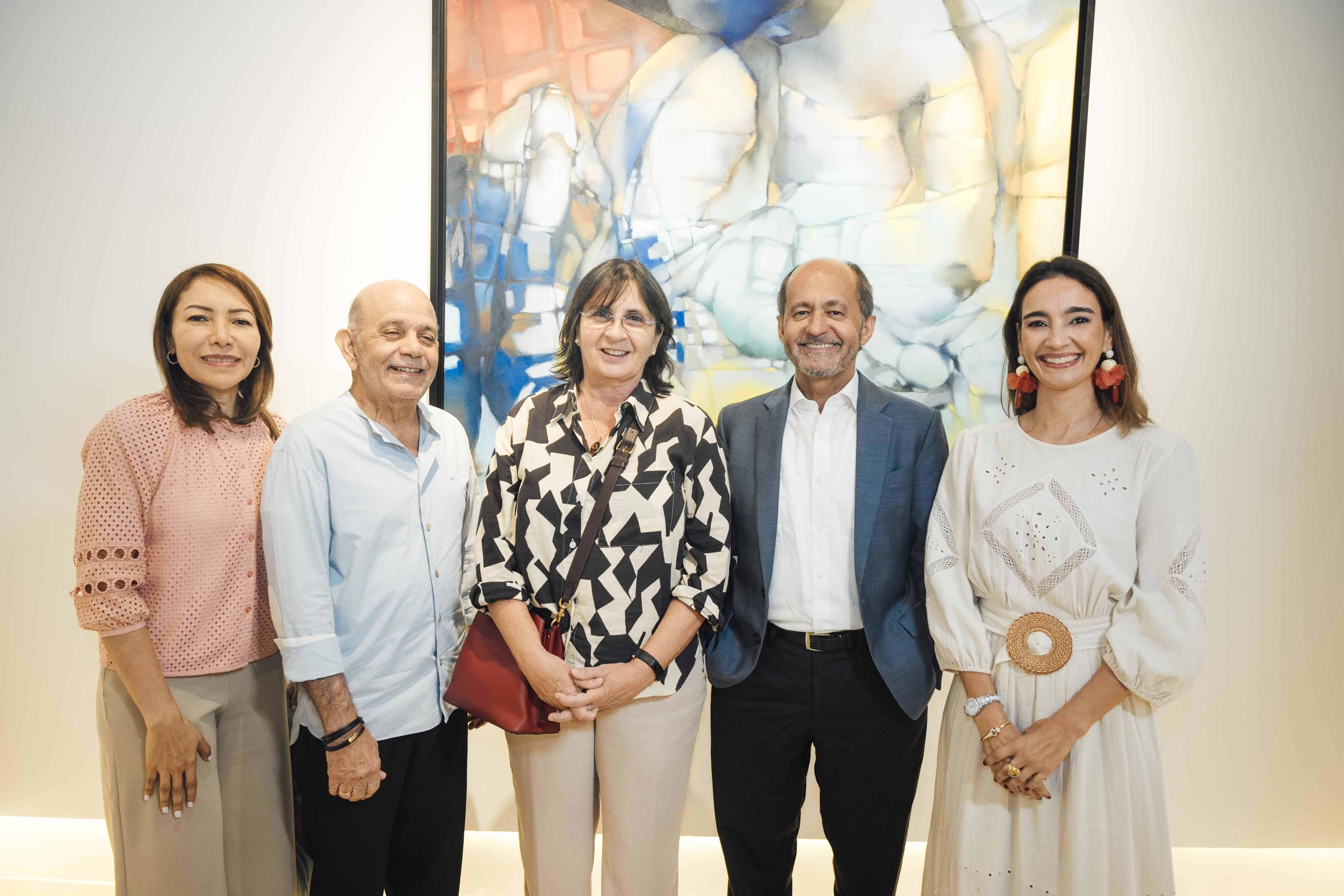 Cristina Fondeur, Federico Fondeur, Inés Aisbun, Fernando Casanova, Bingene Armenteros.