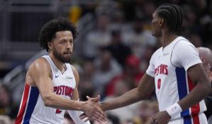 Cunningham logra 24 puntos y 11 rebotes en su regreso y Pistons vencen a Pacers por 130-106