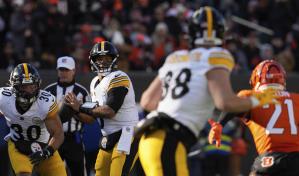 Russell Wilson lanza 414 yardas y 3 TD en victoria de Steelers 44-38 sobre Bengals
