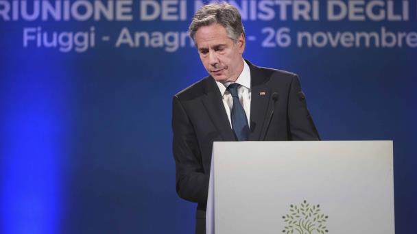 Blinken asiste a última reunión de cancilleres de la OTAN del gobierno de Biden centrada en Ucrania