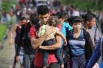 Una caravana migrante sale del sur de México pese a las declaraciones de Trump y Sheinbaum