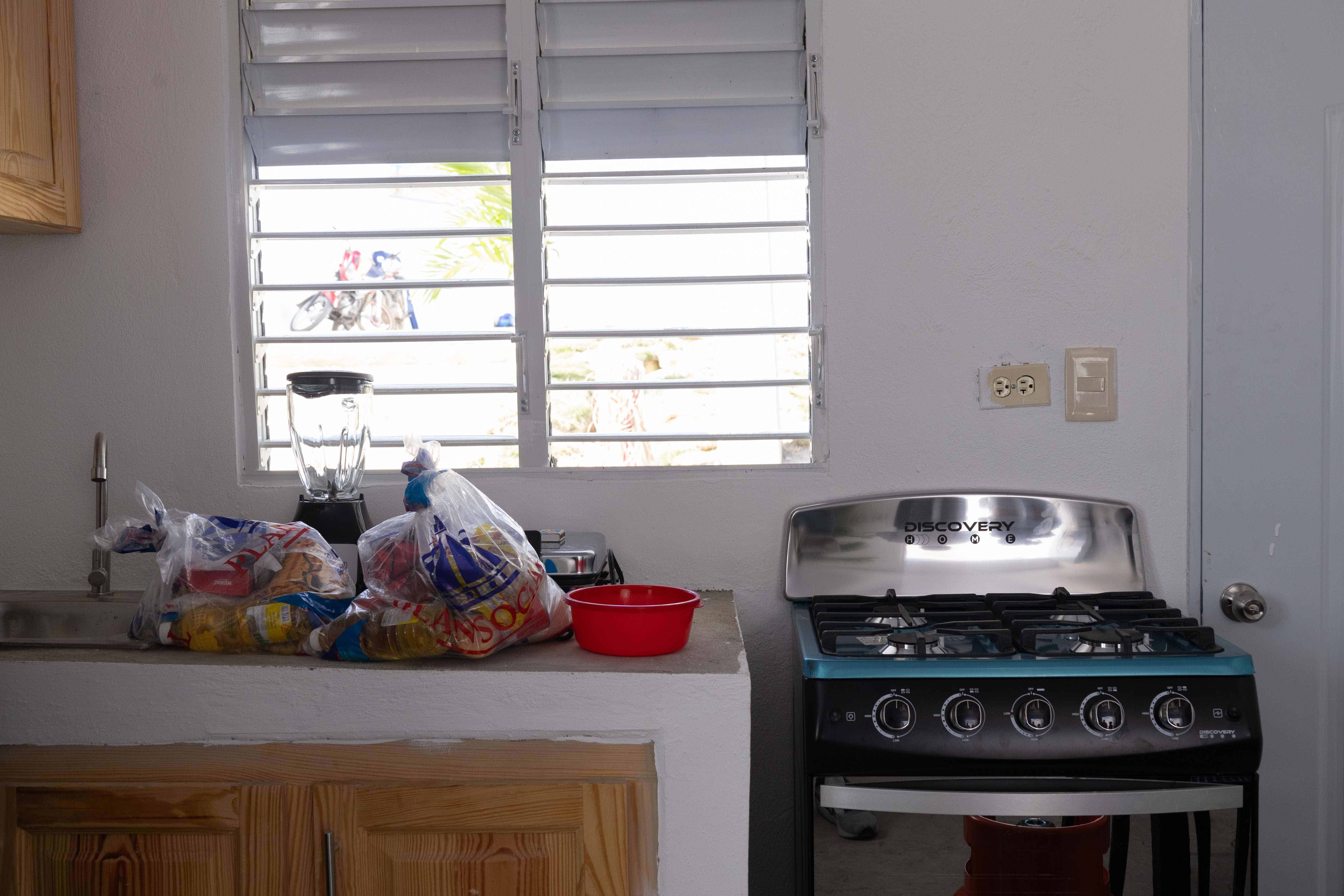 Cocina de una de las viviendas.