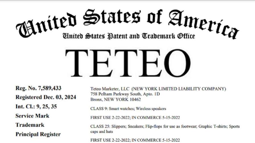 Teteo: de expresión popular a marca registrada en Estados Unidos