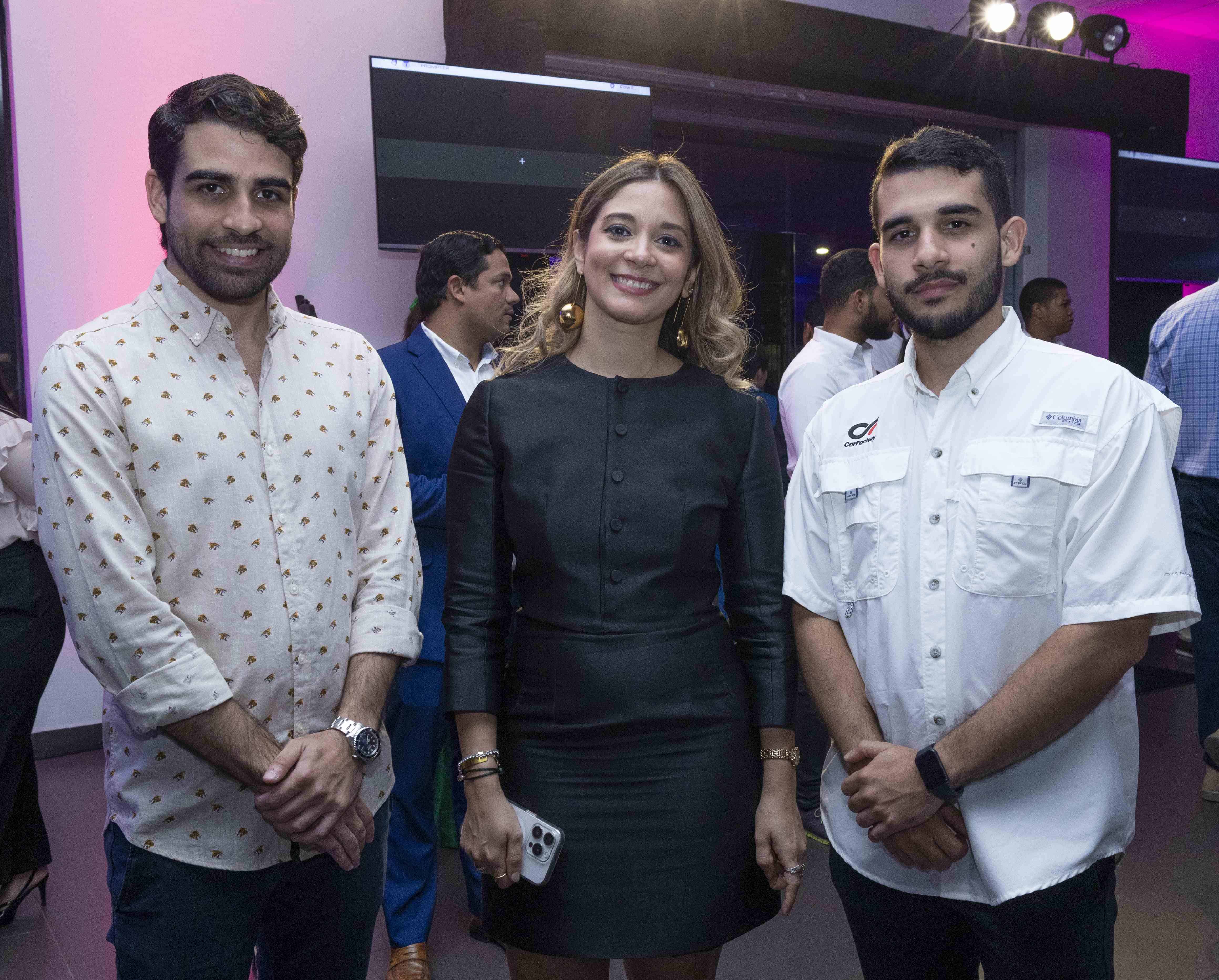 Gerardo Fernández, Laura Guzmán y Jorge Fernández