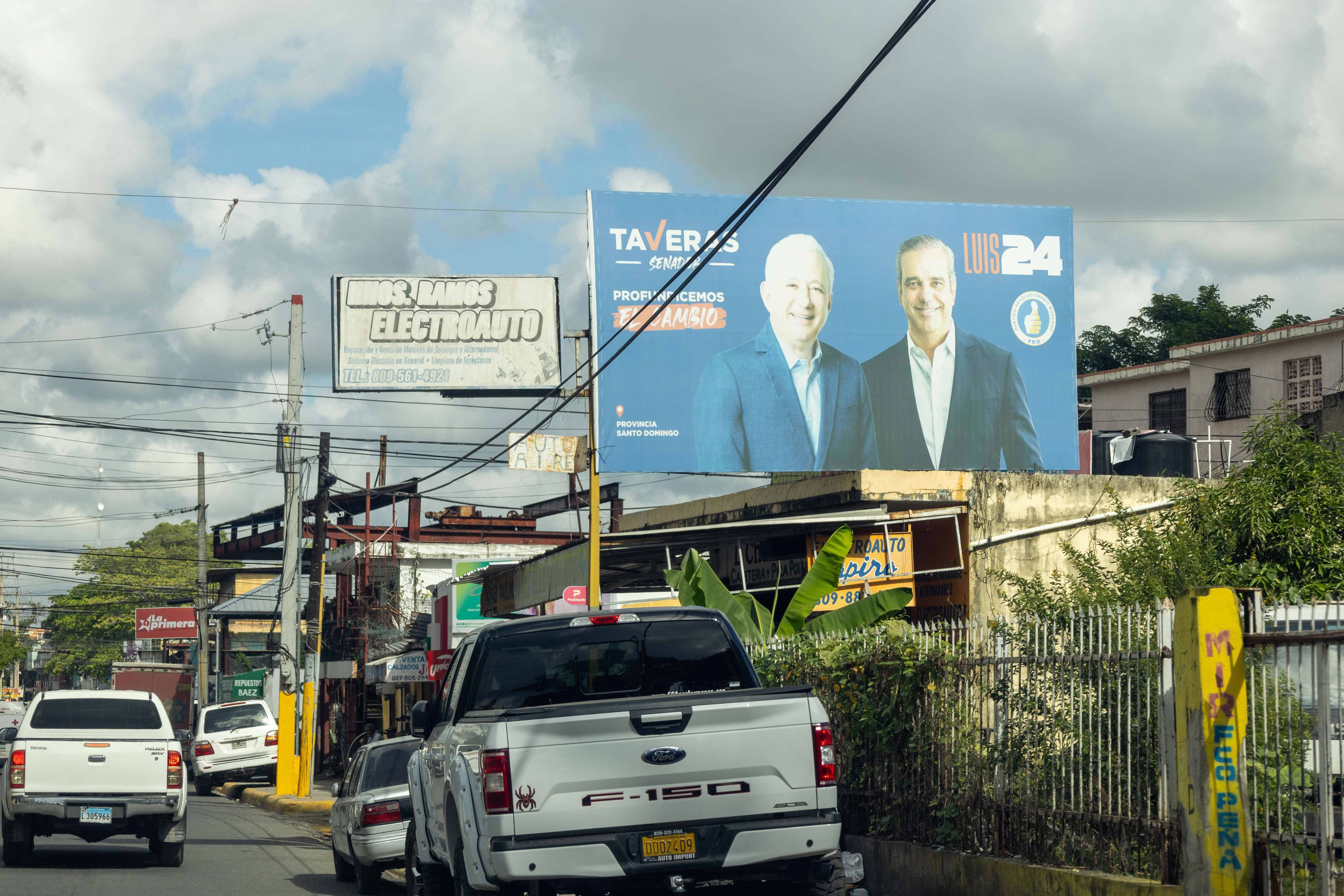 Propaganda en las calles.