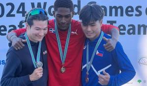 Chrisopher Melenciano: gana oro en Mundial de atletismo de sordos en Japón