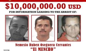 EE.UU. aumenta la recompensa a 15 millones por información para capturar al narco El Mencho