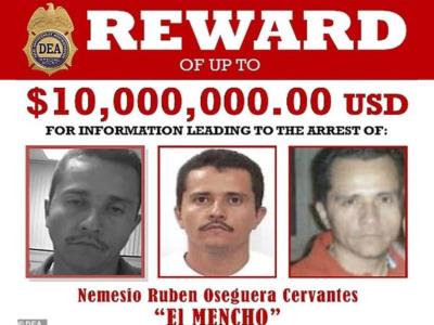 EE.UU. aumenta la recompensa para capturar al narco El Mencho