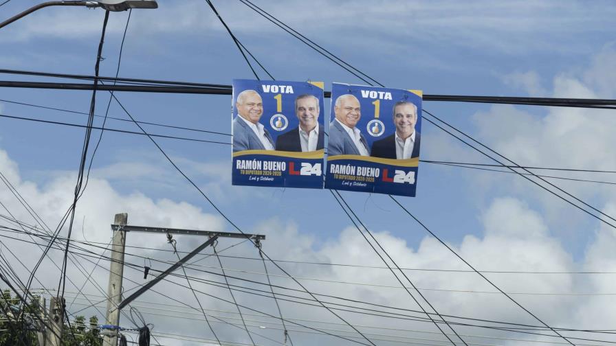 Persisten los afiches y demás propaganda electoral en las calles del Gran Santo Domingo