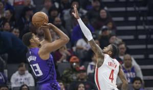 Los Kings encestan 15 tiros seguidos y vencen  a Rockets