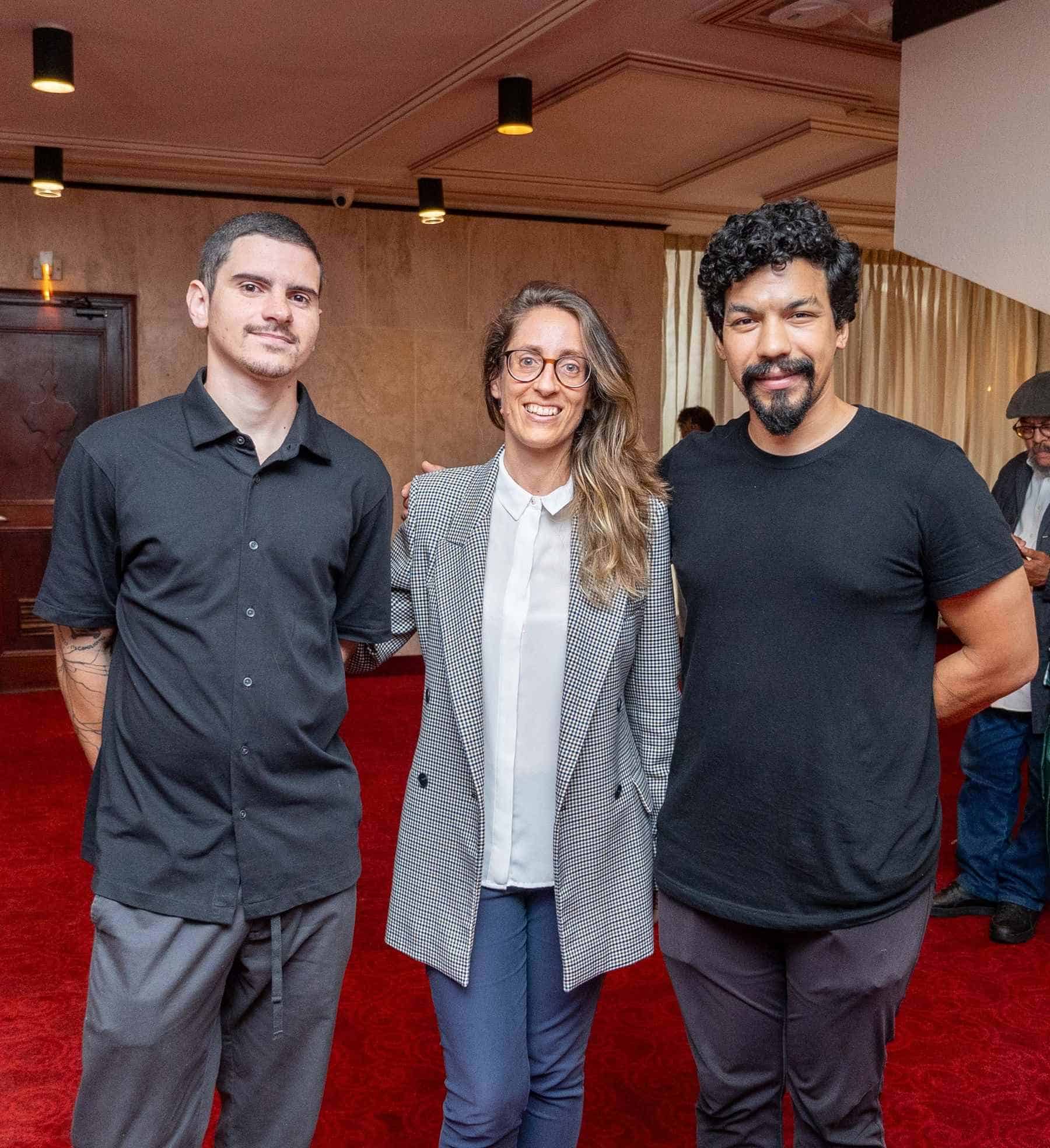 Bruno Bonelli,Beatriz Germán y Pablo Chea.