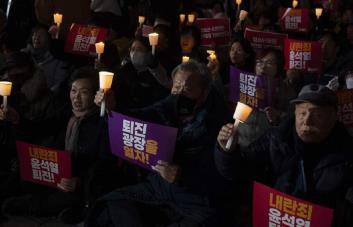 Crisis política en Corea del Sur: el Presidente Yoon Suk-yeol se aferra a su cargo