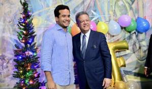 Con este mensaje Leonel Fernández felicita a su hijo Omar por su cumpleaños