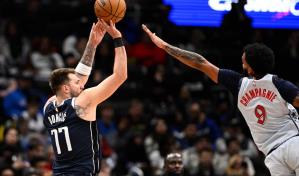 Doncic con triple-doble lleva a Mavericks a aplastar 137-101 a Wizards que suman 16 derrotas