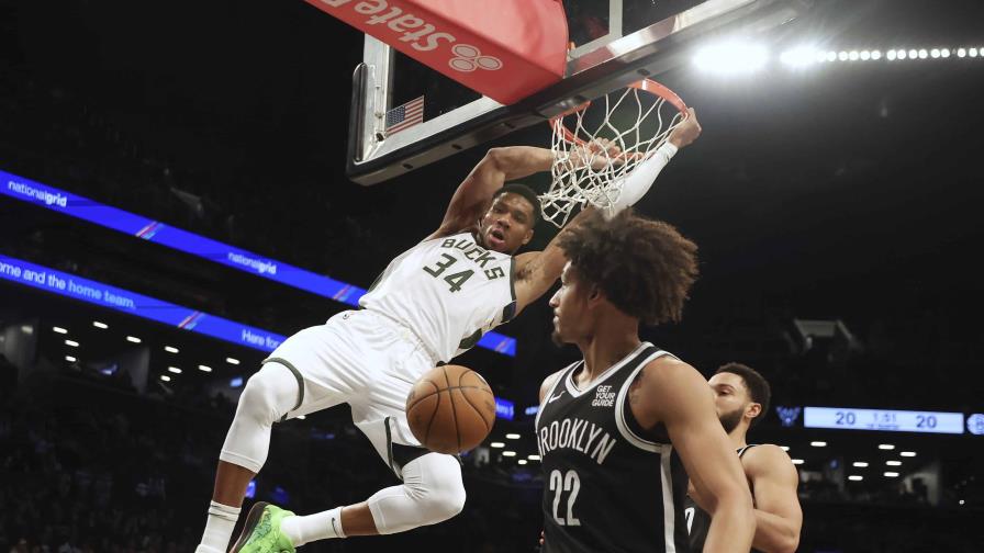 Los Bucks rompen racha de 2 derrotas con victoria sobre los Nets