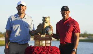 Scottie Scheffler cierra su gran año en Bahamas con su 9na victoria al ganar el Hero World Challenge