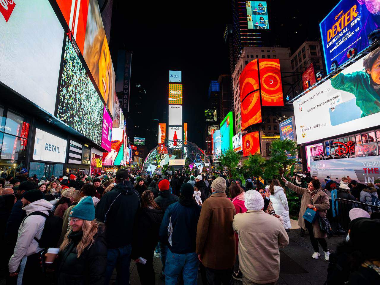 Personas que acudieron a la actividad del Ministerio de Turismo en Nueva York.