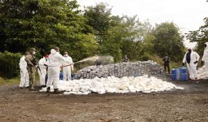 ¿Es segura la quema de drogas como la que se hizo hoy de casi 10 toneladas de cocaína?