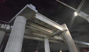 Opret coloca vigas para, en el futuro, unir el Metro con el Tren Metropolitano Opret coloca vigas para, en el futuro, unir el Metro con el Tren Metropolitano