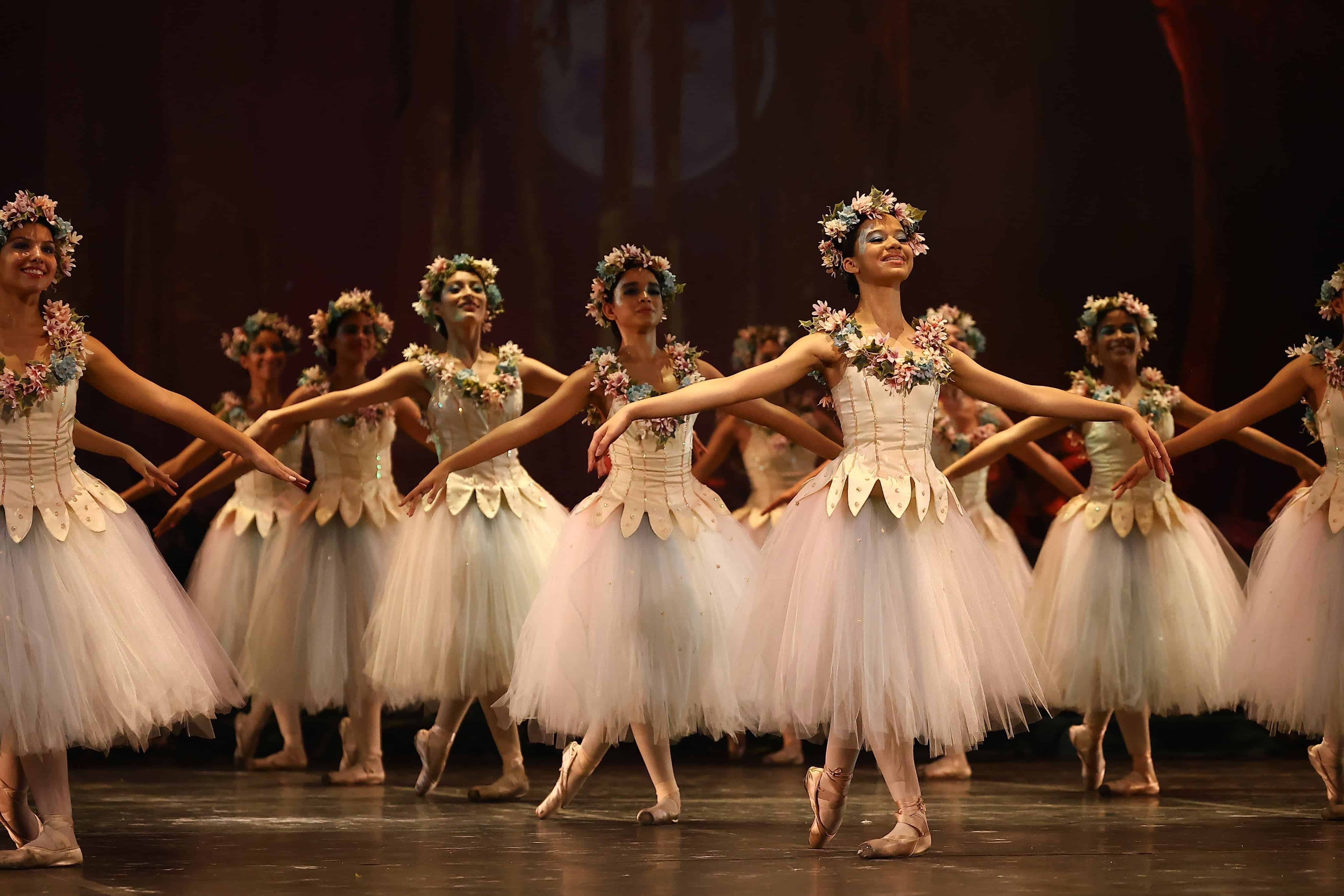 Bailarinas de la academia de danza de Alina Abreu demostraron dotes técnicas en el montaje presentando en el Teatro Nacional.