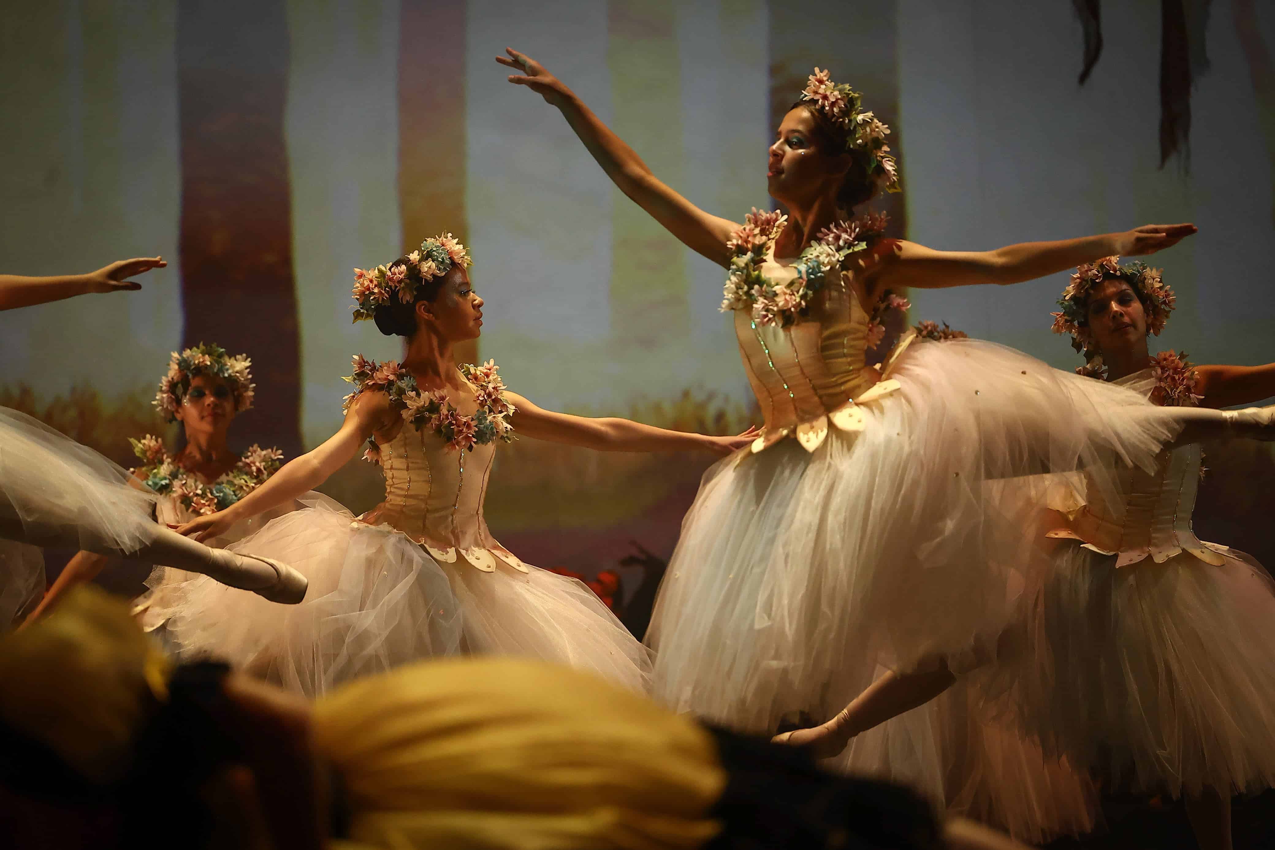 Bailarinas de la academia de danza de Alina Abreu demostraron dotes técnicas en el montaje presentando en el Teatro Nacional.