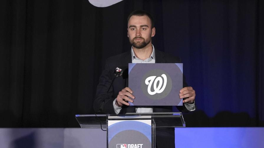 Los Nacionales de Washington tendrán la primera selección del draft de MLB