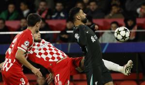 Salah aporta su 50mo gol en Champions y Liverpool sigue perfecto tras superar a Girona.