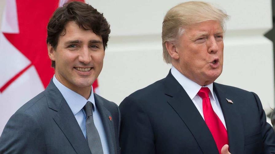 Trump trolea de nuevo a Trudeau al llamarlo gobernador del gran estado de Canadá