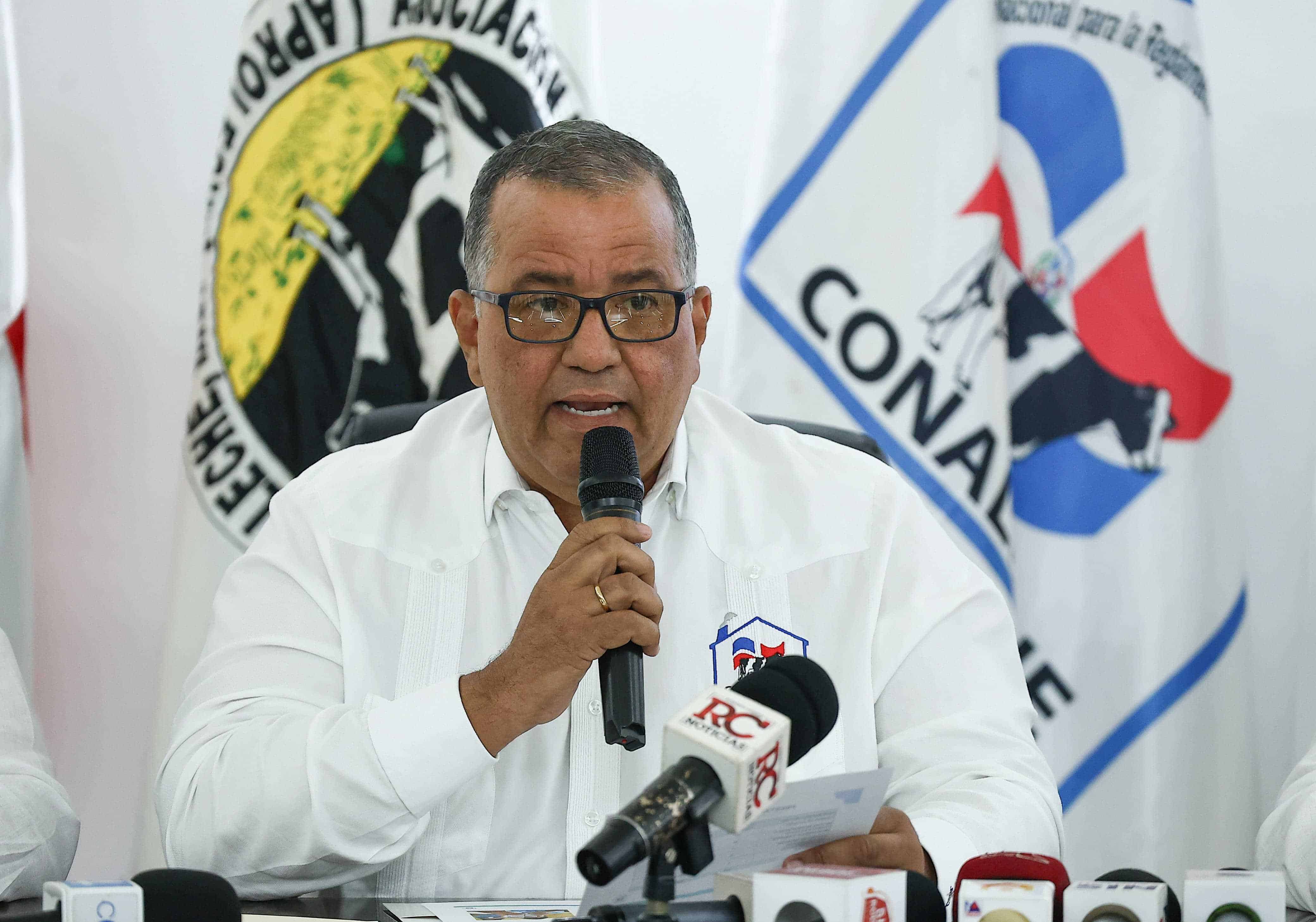 Miguel Laureano, director ejecutivo del Consejo Nacional para la Reglamentación y Fomento de la Industria Lechera Nacional (Conaleche).