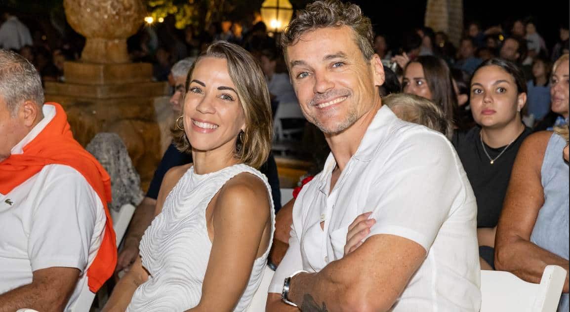 KarinaLarraury y Federico Ozores.