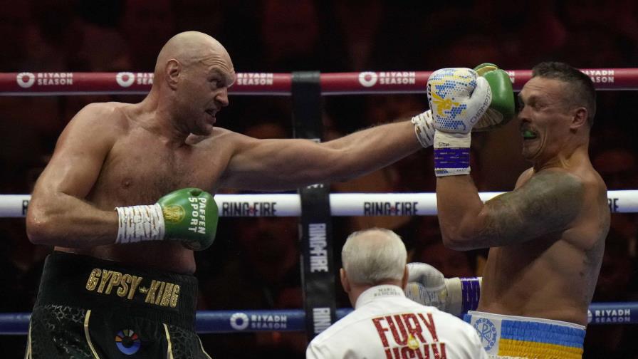 Tyson Fury promete menos payasadas y más golpes a Usyk en la revancha por el título de los pesados