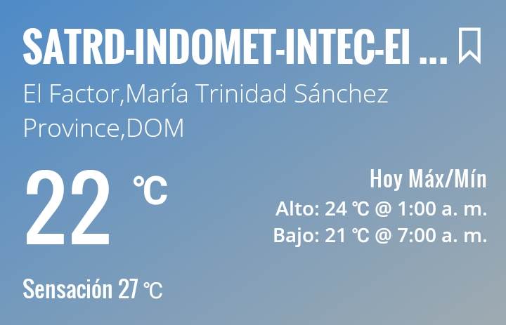 Temperaturas.