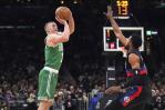 Pritchard anota 27 puntos y 7 triples, llevando a Celtics a su victoria 20 ante Pistons 123-99 Pritchard anota 27 puntos y 7 triples, llevando a Celtics a su victoria 20 ante Pistons 123-99