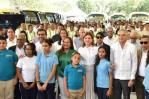 TRAE pone en funcionamiento 74 autobuses en las provincias La Vega, Espaillat y Duarte TRAE pone en funcionamiento 74 autobuses en las provincias La Vega, Espaillat y Duarte