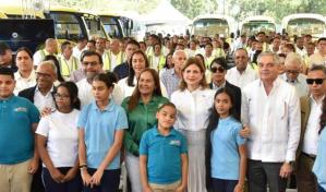 TRAE pone en funcionamiento 74 autobuses en las provincias La Vega, Espaillat y Duarte