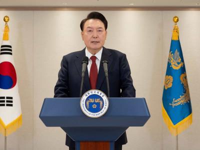 Tratan de bloquear segundo intento de arresto contra Yoon Suk-yeol