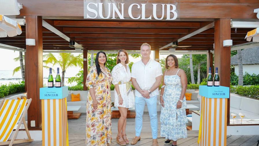 Veuve Clicquot y Casa Brugal inauguran el primer Sun Club del Caribe