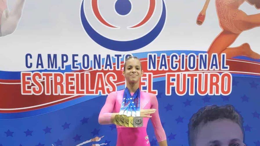 Mia Lugo se corona campeona en el Campeonato Nacional Estrellas del Futuro de Gimnasia