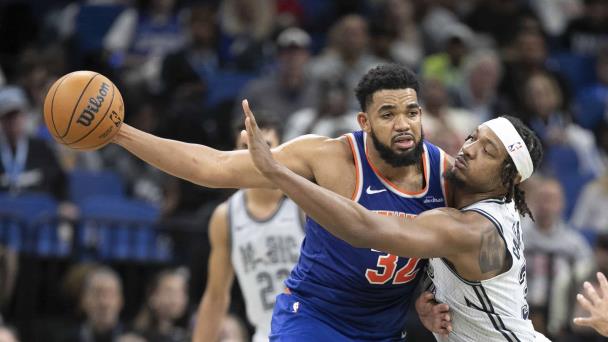 Jalen Brunson y Karl-Anthony Towns lideran a los Knicks en su victoria 100-91 sobre Magic