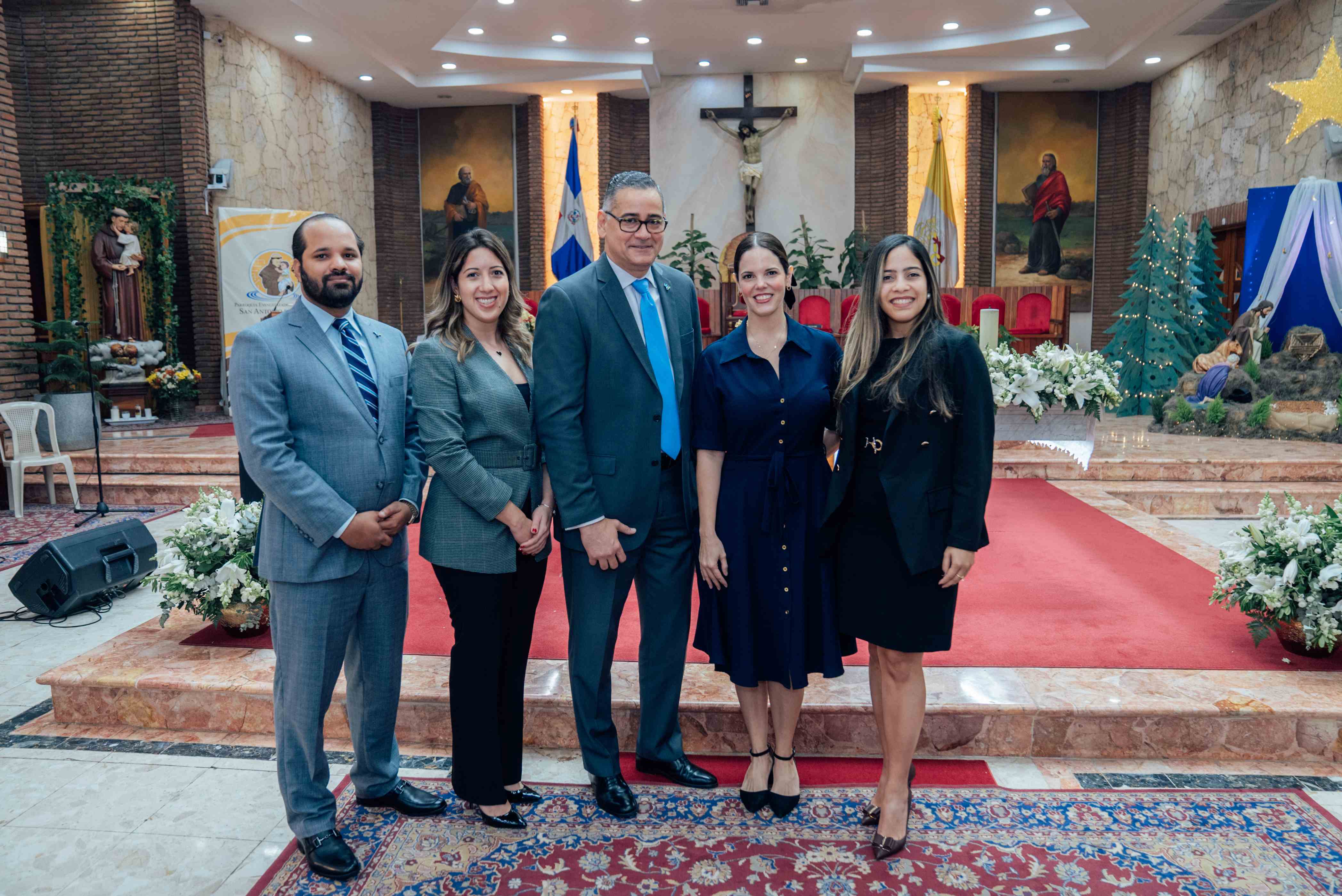 Antonio Giraldi, Berioska Sánchez, Guillermo Valera, Rita García y Mónica Peña.