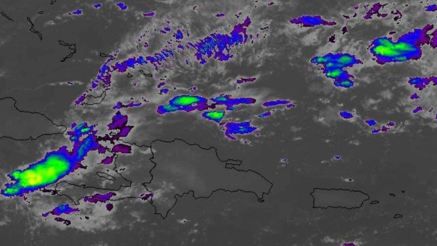 Este lunes serán escasas las lluvias significativas a nivel nacional