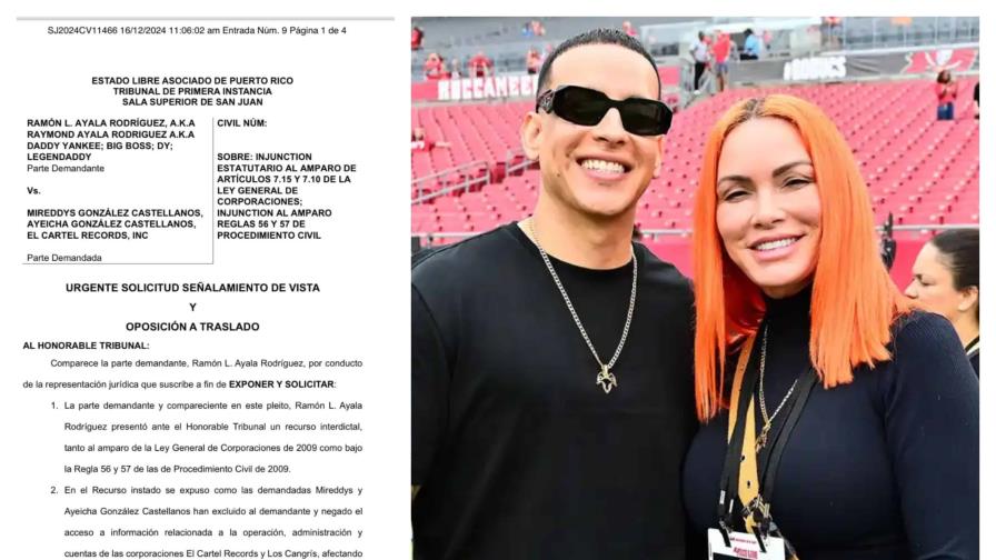 Lo que dice la demanda de Daddy Yankee contra su esposa