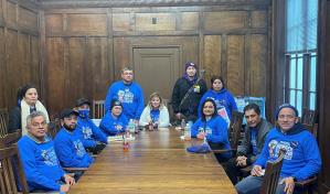 Una huelga de hambre de migrantes pide a Biden que los proteja antes de que llegue Trump