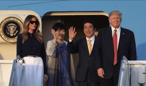 Trump recibe en Mar-a-Lago a la viuda del ex primer ministro nipón Shinzo Abe Trump recibe en Mar-a-Lago a la viuda del ex primer ministro nipón Shinzo Abe