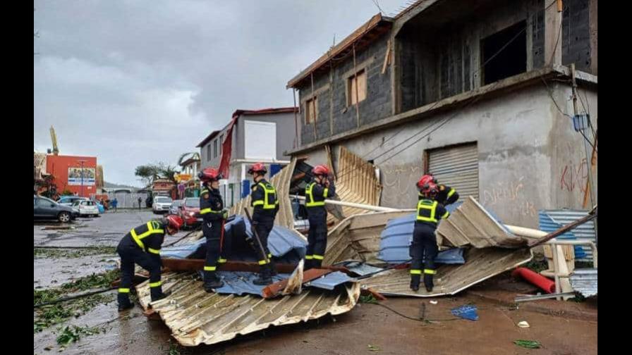 Ya son 20 los muertos por el paso del ciclón en Mayotte, aún lejos de las estimaciones