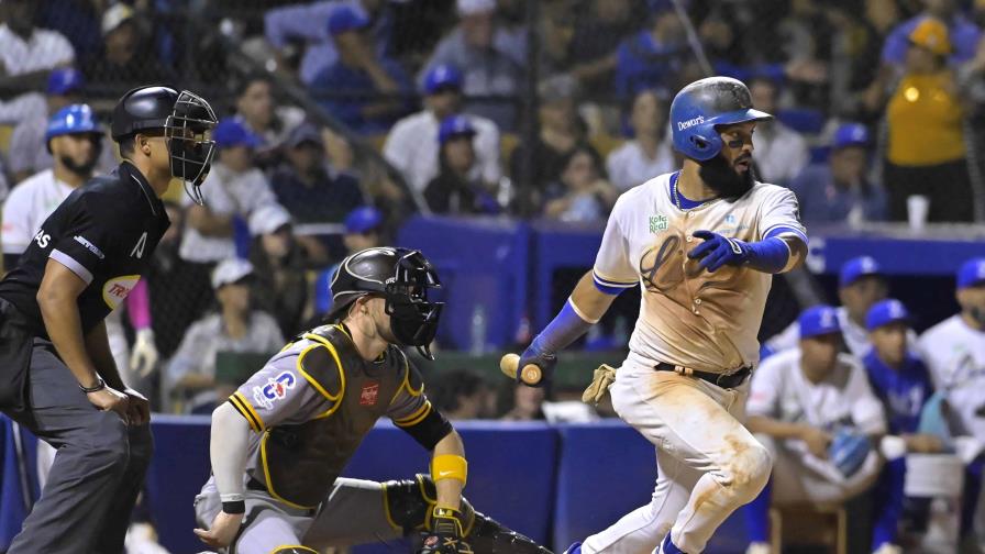 Video | El Licey destroza el pitcheo aguilucho y establece marca de carreras