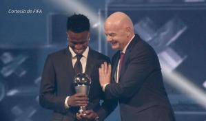 Vinicius y Bonmatí son elegidos los mejores de 2024 por la FIFA