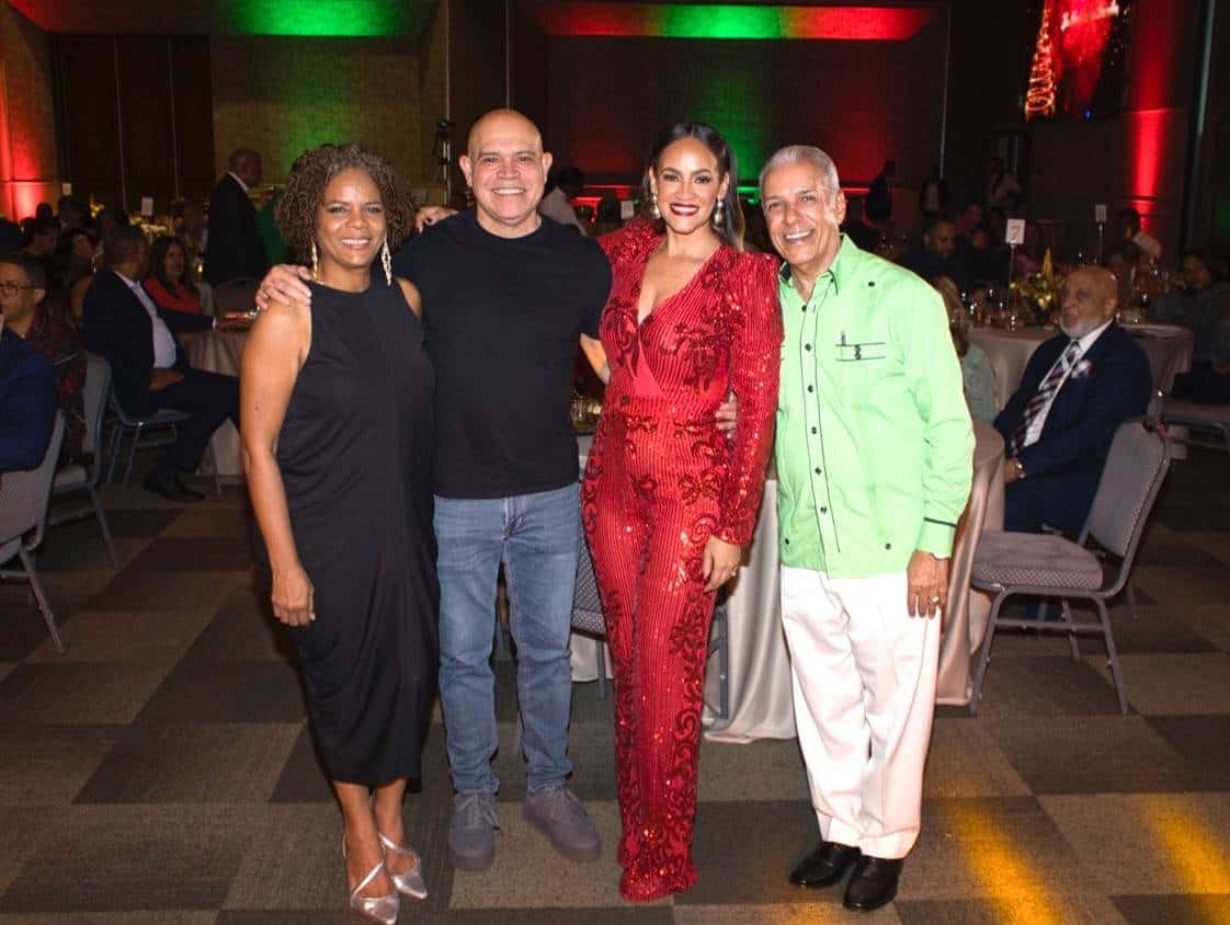 Marivell Contreras, Amaury Sánchez, Wanda y Carlos Cepeda Suriel.